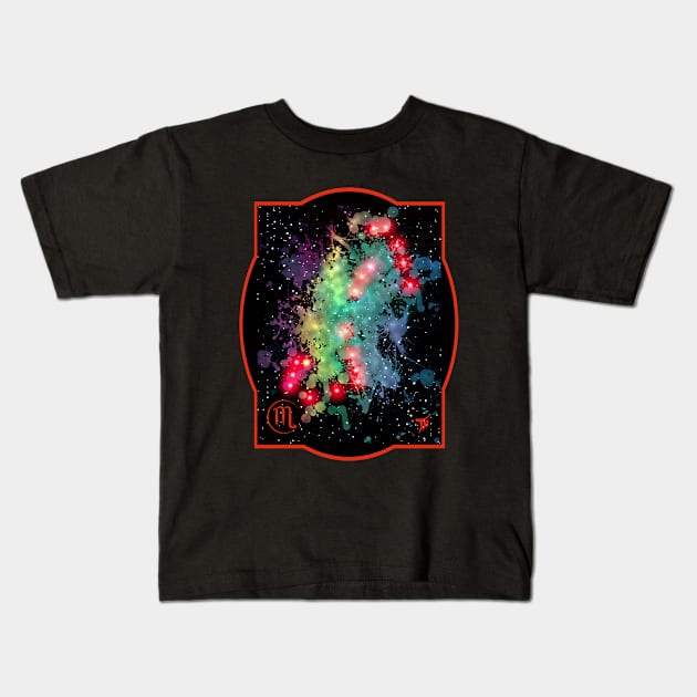 Scorpio Kids T-Shirt by The Midblackcat Shop